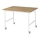 Rau Verrijdbare Werktafel Jerry (4 LR), B1250xD1000xH900mm, B-Blad-25mm-1