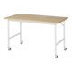 Rau Verrijdbare Werktafel Jerry (4 LR), B1500xD800xH900mm, B-Blad-25mm-1