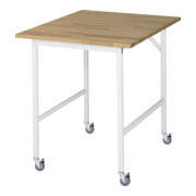 Rau Verrijdbare Werktafel Jerry (4 LR), B750xD1000xH900mm, B-Platte-25mm
