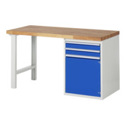 Rau Werkbank 7503A1, H890mm, 2x Schublade-TA, 1x Tür