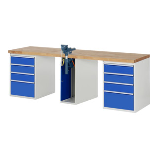 Rau Werkbank 7510A0, 8x Schublade-TA, 1x SSKL