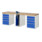 Rau Werkbank 7510A0, 8x Schublade-TA, 1x SSKL-1