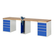 Rau Établi 7510A0, 8 tiroirs coulissants, 1 armoire SSKL