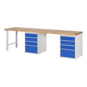 Rau Werkbank 7510A8, B3000mm, 20x Schublade-TA