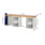 Rau Werkbank 7510A9, 8x Schublade-TA, 1x SSKL-3