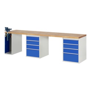 Rau Werkbank 7510A9, 8x Schublade-TA, 1x SSKL