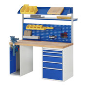 Rau Werkbank 7511A2, H890mm, 5x Schublade-TA, 1x SSKL-5