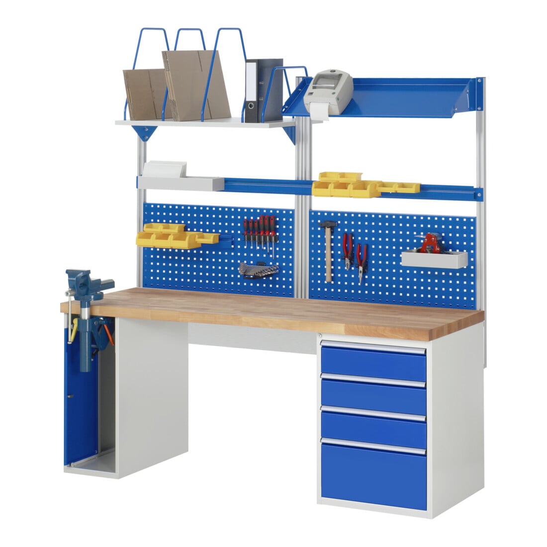 Rau Werkbank 7511A2, H890mm, 5x Schublade-TA, 1x SSKL