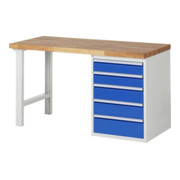 Rau Werkbank 7513A1, H890mm, 5x Schublade-TA