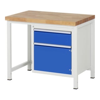 Rau Établi 8152A1, H840 × I × P, 1 tiroir-TA, 1 porte