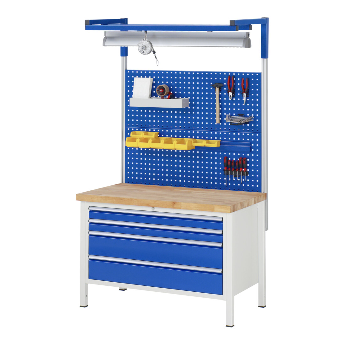 Rau Werkbank 8362A2, H840mm, 4x Schublade-TA