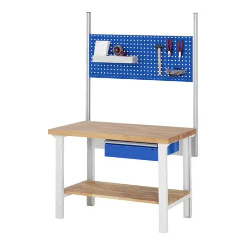 Rau Werkbank 7001A1, H790-1140mm, höhenverstellbar, 1x Schublade-TA