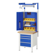 Rau Werkbank 8159A2, B750xH840-1040mm, höhenverstellbar, 3x Schublade-TA-5