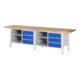 Rau Werkbank 8462A2, H840-1040mm, höhenverstellbar, 6x Schublade-TA-1