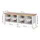 Rau Werkbank 8477A2, H840-1040mm, höhenverstellbar, 16x Schublade-TA-5