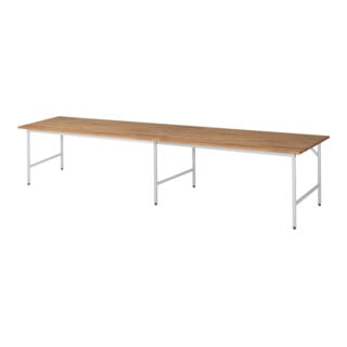 Rau Werkbank Jerry in hoogte verstelbaar, B4000xD1000xH800-850mm, B-Platte-25mm