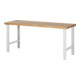 Rau werkbank met verstelbare werkhoogte en massief werkblad 2000x700x790-1140 mm-1