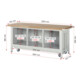 Rau Werkbank mit Fahrgestell 8579, B2000xT700xH880mm, 12x Schublade-TA-5