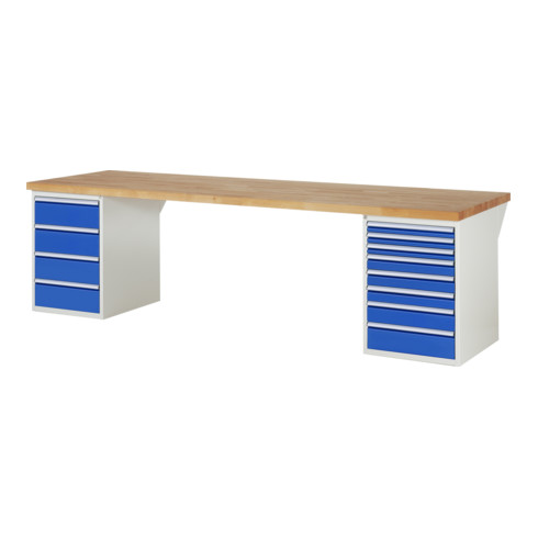 Rau Werkbank Modell 7822 840 mm Buche-Massiv-Platte