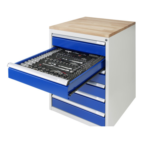 Rau Werkbank Modell 8001 mit Ablageboden BxTxH 1500x700x840mm