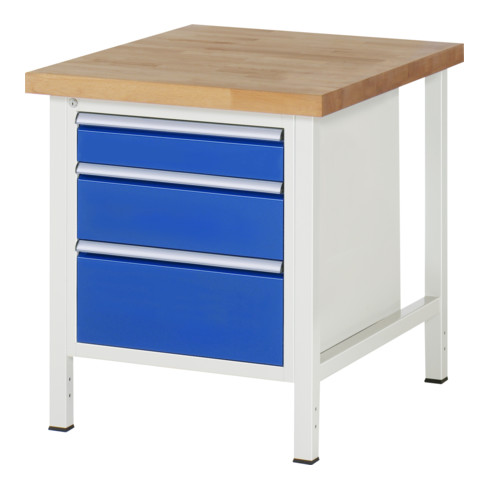 Rau Werkbank 8159 840 mm Buche-Massiv-Platte