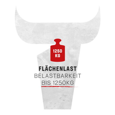 Rau Werkbank 8462 840 mm Buche-Massiv-Platte