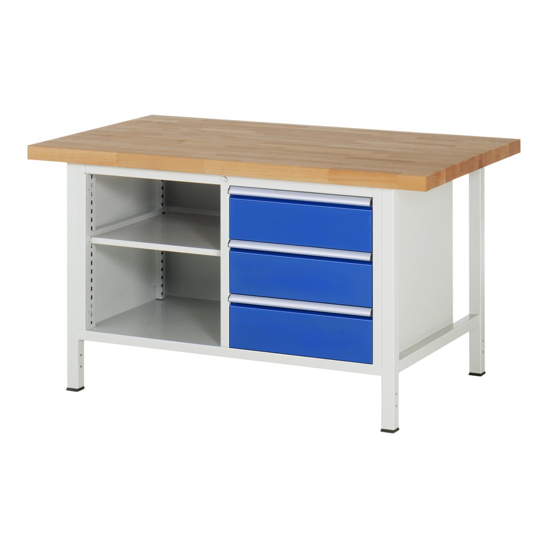Rau Werkbank 8462 840 mm Buche-Massiv-Platte