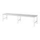 Rau Werkbank Tom in hoogte verstelbaar, B4000xD1000xH760-1080mm, M-plaat 22mm-1