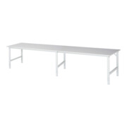 Rau Werkbank Tom in hoogte verstelbaar, B4000xD1000xH760-1080mm, M-plaat 22mm