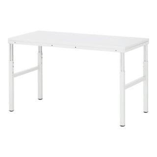 Rau Werktafel Basis Serie E, B1500xD700xH650-1000mm, Hardlaminaat Blad 30mm