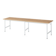 Rau Werktafel Jerry in hoogte verstelbaar, B3000xD800xH800-850mm, B-plaat 25mm