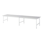 Rau Werktafel Jerry in hoogte verstelbaar, B4000xD1000xH800-850mm, M-plaat 22mm