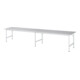 Rau Werktafel Jerry in hoogte verstelbaar, B4000xD800xH800-850mm, M-plaat 22mm-1