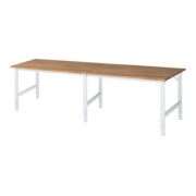 Rau Werktafel Tom in hoogte verstelbaar, B3000xD1000xH760-1080mm, B-plaat 25mm