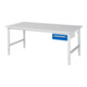 Rau Werktafel Tom in hoogte verstelbaar KM02, B2000xD1000xH760-1080mm, M-plaat 22mm-1