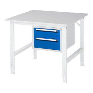 Rau Werktafel Tom in hoogte verstelbaar KM03, B1000xD1000xH760-1080mm, M-plaat 22mm