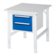 Rau Werktafel Tom in hoogte verstelbaar KM03, B750xD1000xH760-1080mm, M-plaat 22mm-1