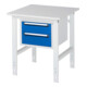Rau Werktafel Tom in hoogte verstelbaar KM03, B750xD800xH760-1080mm, M-blad 22mm-1
