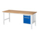 Rau Werktafel Tom in hoogte verstelbaar KM05, B2000xD800xH760-1080mm, B-blad 25mm-1