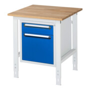 Rau Werktafel Tom in hoogte verstelbaar KM05, B750xD800xH760-1080mm, B-plaat 25mm