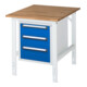 Rau Werktafel Tom in hoogte verstelbaar KM06, B750xD1000xH760-1080mm, B-blad 25mm-1