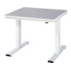 RAU Werktisch adlatus 300 elektrisch höhenverstellbar Linoleum-/Universal-Platte 1000 mm x 1000 mm-1
