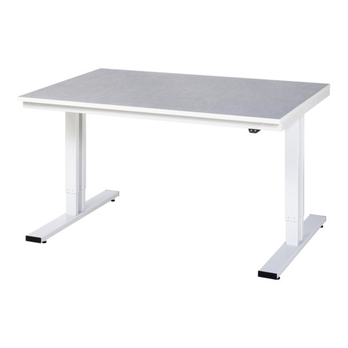 RAU Werktisch adlatus 300 elektrisch höhenverstellbar Linoleum-/Universal-Platte 1500 mm x 1000 mm
