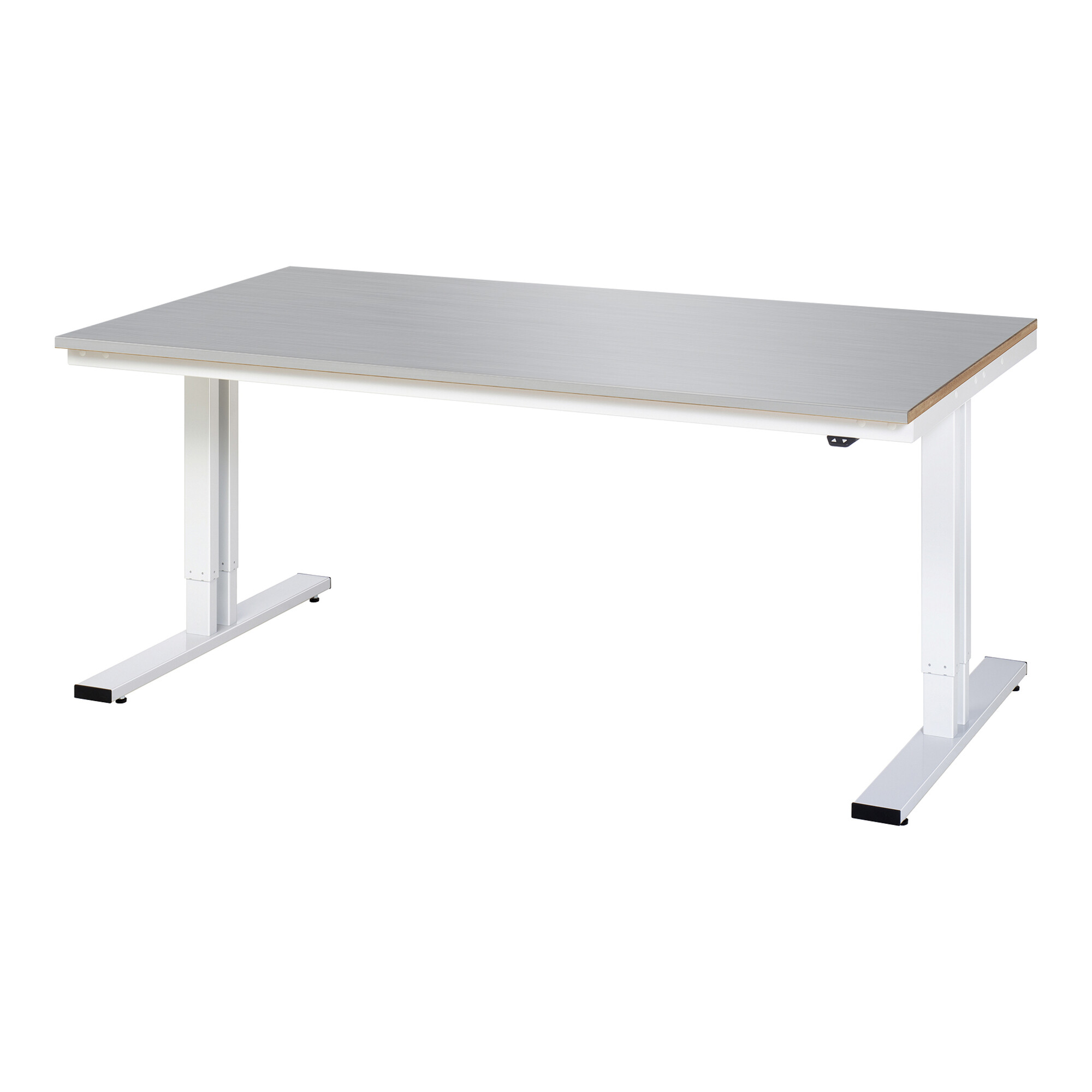 Rau Werktisch elektrisch höhenverstellbar, B2000xT1000xH720-1120mm, ES-Platte-28 mm
