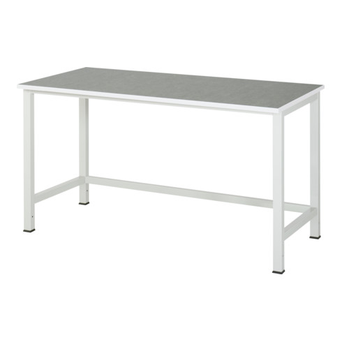 Rau Werktisch Linoleum-/Universalplatte BxTxH 1500x800x825 mm