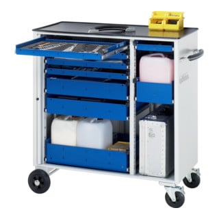Rau Werkzeugwagen Jumbo mit 6 Schubladen BxTxH 1025x520x1080mm