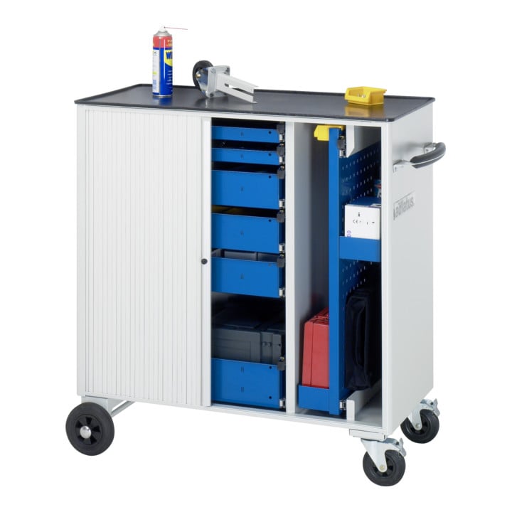Rau Werkzeugwagen mit 7 Schubladen Metall BxTxH 1025x520x1080mm
