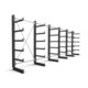 Rayonnage à bras en porte-à-faux STIER, simple, 5 travées avec 5 niveaux 6500x2000x500 mm-1