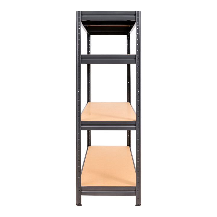 Rayonnage à tablettes pour charges lourdes STIER, charge par casier 500 kg, HxlxP 1 770x1 800x600 mm