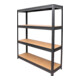 STIER Schwerlast-Fachbodenregal Fachlast 600kg HxBxT 1770x1600x450 mm + STIER Schwerlast-Fachbodenregal Fachlast 600kg HxBxT 1770x900x450 mm + STIER Schwerlast-Fachbodenregal Fachlast 600kg HxBxT 1770x1200x450 mm-4